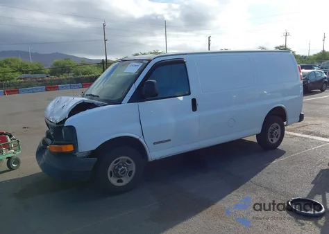 2003 GMC Savana G2500 из США, поврежденный, VIN 1GTGG25U031168172